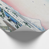 Koishikawa Tea House Uitzicht Mt Fuji door Hokusai Cadeaupapier (Hoek)