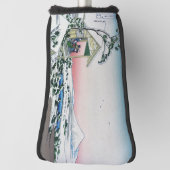 Koishikawa Tea House Uitzicht Mt Fuji door Hokusai Golfheadcover (Draai 90)