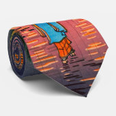 Koitsu - Avond in Ushigome Magnetische Kaart Stropdas (Opgerold)