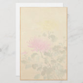 Koitsu Tsuchiya Chrysanthemum japanese bloeskunst Briefpapier (Voorkant / Achterkant)