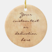 Koitsu Tsuchiya Chrysanthemum japanese bloeskunst Keramisch Ornament (Achterkant)