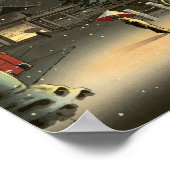 Koitsu Tsuchiya Nezu Shrine Print Poster (Hoek)