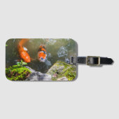 Koivis in een vijver bagagelabel (Voorkant (horizontaal))