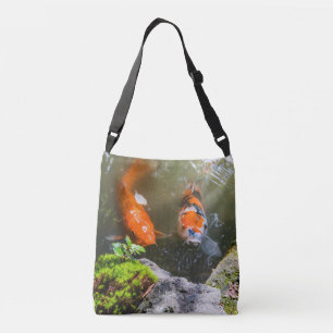 Koivis in een vijver crossbody tas