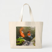 Koivis in een vijver grote tote bag (Voorkant)