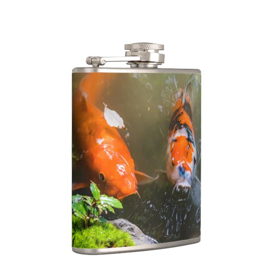 Koivis in een vijver heupfles (Rechts)