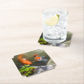 Koivis in een vijver kartonnen onderzetters (Insitu)