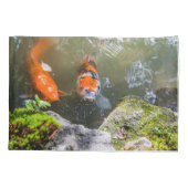 Koivis in een vijver kussensloop (Achterkant)