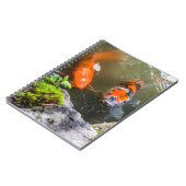 Koivis in een vijver notitieboek (Linkerzijde)