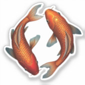 Koivisontwerp Sticker (Voorkant)