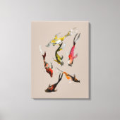 Koiviswaterverf Canvas Afdruk (Voorkant)