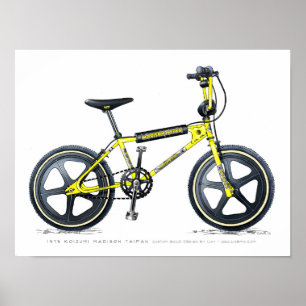 Koizumi Madison Taipan LixBMX BMX-schets Poster