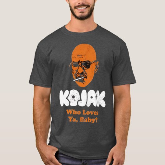 Kojak houdt van Ya Baby T-shirt (Voorkant)