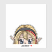 Kojika Peeking Decal Sticker (Vel)