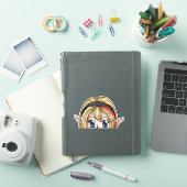 Kojika Peeking Decal Sticker (iPad Cover)