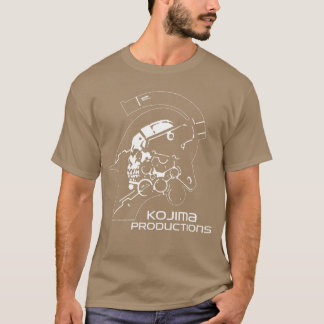 Kojima Productions White Video Gaming Merch friend T-shirt