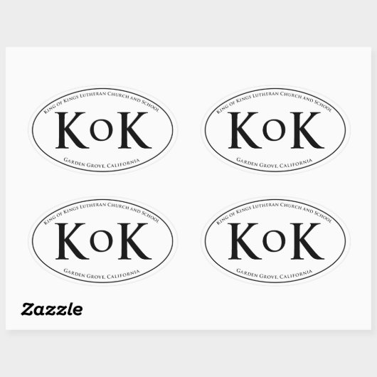KoK Auto Raam Sticker (Vel)