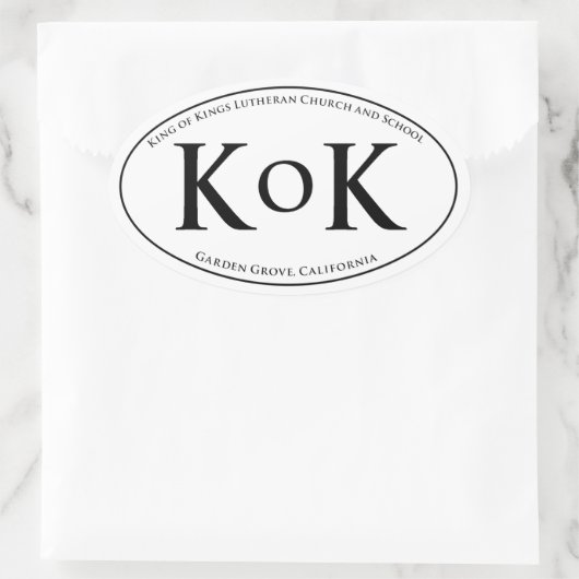 KoK Auto Raam Sticker (Tas)