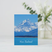 kok blauw briefkaart (Staand voorkant)
