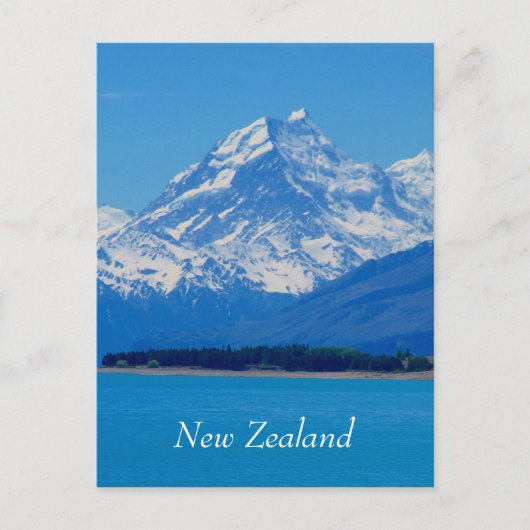 kok blauw briefkaart (Voorkant)