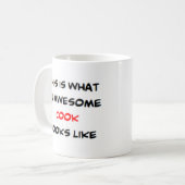 kok, geweldige koffiemok (Voorkant links)