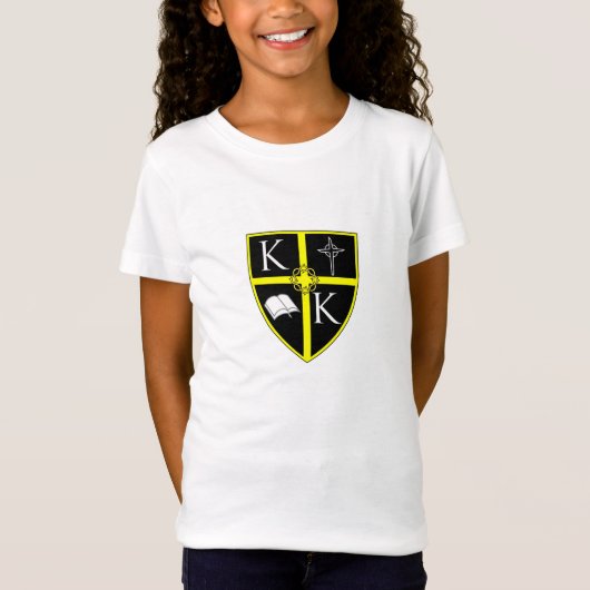 KoK Shield Girls Baby Doll T-shirt (Voorkant)