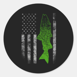 Kokanee Vlag Kokanee Gevist Ronde Sticker