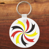 Kokarde cockade Duitsland Sleutelhanger (Voorkant)