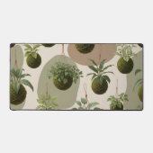 Kokedama mosbal - Japandi levende plant Bureaumat (Voorkant)