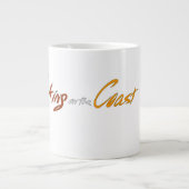 Koken aan de kust | Koffie-Mok Grote Koffiekop (Voorkant)