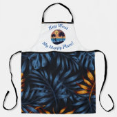 Koken Apron Key West Happy Place Schort (Voorkant)