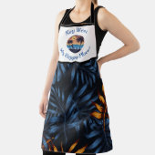 Koken Apron Key West Happy Place Schort (Insitu)