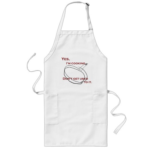 Koken Apron Lang Schort (Voorkant)