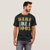 Koken Baking Chef food vegan Kitchen BBQ gift pi T-shirt (Voorkant volledig)