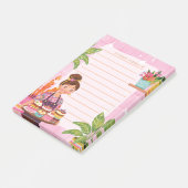 Koken Bakken Keuken Cute Bloemen Bloem Meisjesacht Post-it® Notes (Schuin)