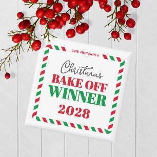 Koken, bakken of trui Vakantie Winnaar Prijs Magneet
