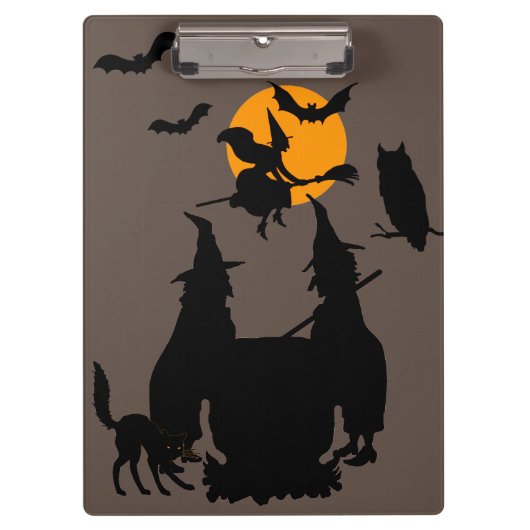 Koken Brew voor de beste Halloween party Klembord (Voorkant)