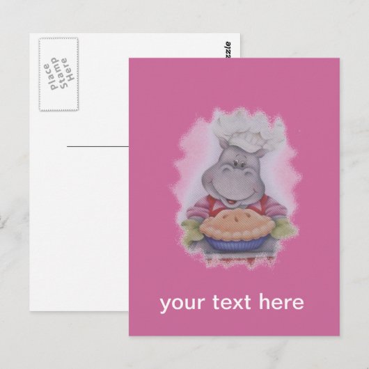 koken briefkaart (Voorkant / Achterkant)