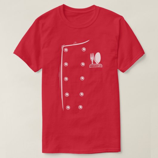 Koken Chef Baking Fan Baker Passion T-shirt (Design voorkant)