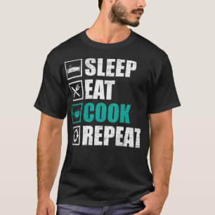 Koken Chef donut party verjaardagsbaas T-shirt