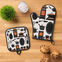 Koken Companion Oven Mitt en Pot Holder Duo