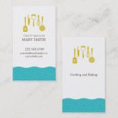 Koken / Culinair Visitekaartje 1 (Voorkant / Achterkant)