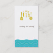 Koken / Culinair Visitekaartje 1 (Achterkant)