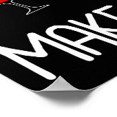 Koken en wijn maken alles goed poster (Hoek)