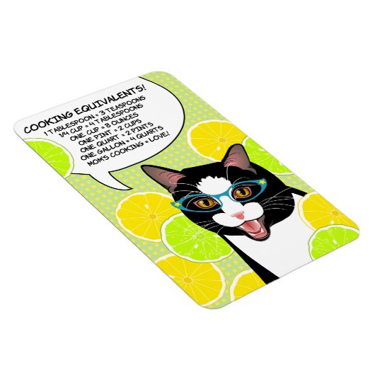 Koken Equivalenten Keuken Kat Helper Magneet (Rechterzijde)