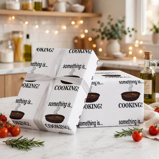 Koken Er Kookt Iets Cadeaupapier