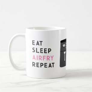 Koken Eten Slapen Airfry Herhalen Koffiemok