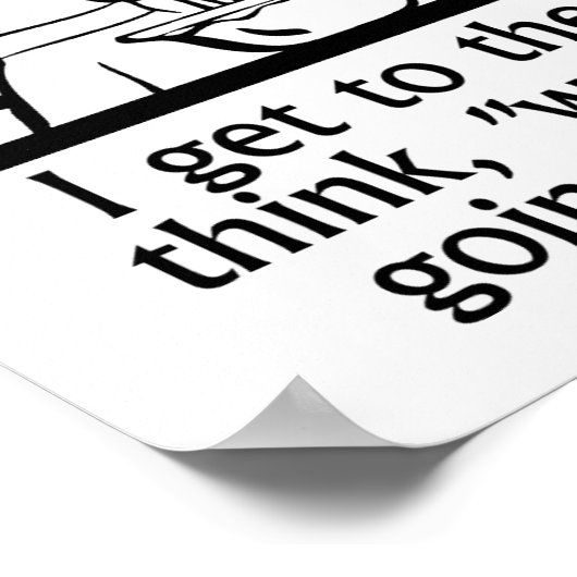 Koken Fiction Funny Poster (Hoek)