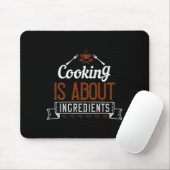 Koken gaat over ingrediënten muismat (Met muis)