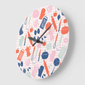 Koken gereedschap wandklok (Hoek)